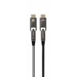 Кабель Cablexpert (AOC) HDMI-A/D на A/D V.2.0, 4К 60Гц 20 м black (CCAP-HDMIDD-AOC-20M)