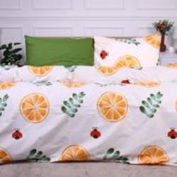 Комплект постельного белья Бязь Ranforce Elite 17-0464 Lemon 2х160х220 см мультиколор MirSon