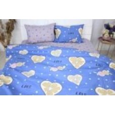 Комплект постельного белья Бязь Ranforce Elite 17-0470 Love lemon 220х240 см мультиколор MirSon
