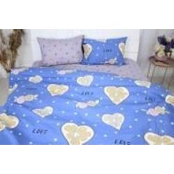 Комплект постельного белья Бязь Ranforce Elite 17-0470 Love lemon 200х220 см мультиколор MirSon