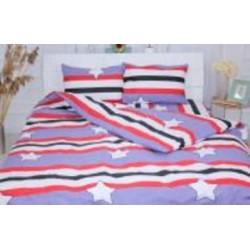 Комплект постельного белья Бязь Ranforce Elite 17-0471 Cowslip 160х220 см мультиколор MirSon