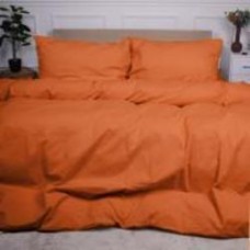 Комплект постельного белья Бязь Ranforce Elite 16-1364 Palermo 143х210 см оранжевый MirSon