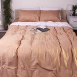 Комплект постельного белья Велюр Winter Delicate 28-0046 Cyclamen 175х210 см кремовый/белый MirSon