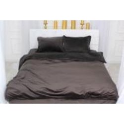 Комплект постельного белья Велюр Winter Frost 28-0003 Brown Velvet 175х210 см коричневый MirSon