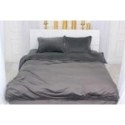 Комплект постельного белья Велюр Winter Frost 28-0005 Ashen Velvet 143х210 см серый MirSon