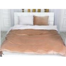 Комплект постельного белья Велюр Winter Terry 28-0014 Verbena 2х143х210 см кремовый/белый MirSon