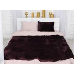 Комплект постельного белья Велюр Winter Terry 28-0020 Torenia 2х143х210 см фиолетовый/пудровый MirSon