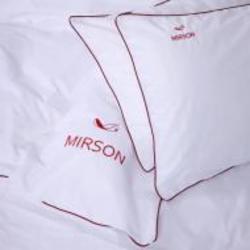 Комплект постельного белья Бязь Ranforce Elite Corner 11-2107 White 160х220 см белый MirSon