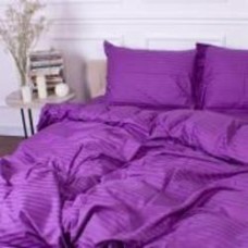 Комплект постельного белья MirSon Satin Stripe 30-0009 Purple 110х140 см фиолетовый