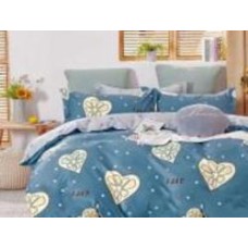 Комплект постельного белья MirSon Бязь 17-0470 Love lemon разноцветный