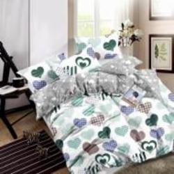 Комплект постельного белья Бязь 17-0533 Hearts 160х220 см мультиколор MirSon