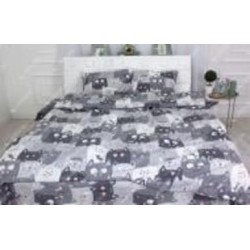 Комплект постельного белья Бязь 17-0543 Hendri 220х240 см мультиколор MirSon