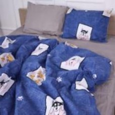 Комплект постельного белья Бязь 17-0575 Husky Dog 2х143х210 см мультиколор MirSon