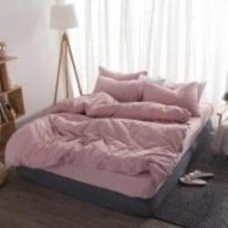 Комплект постельного белья №17-1608 Heather Rose Mikrosatin Premium 2х160х220 см розовый MirSon