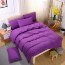 Комплект постельного белья №19-3424 Sunset Purple Mikrosatin Premium 2х160х220 см фиолетовый MirSon