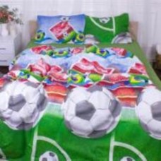 Комплект постельного белья Ranforce Elite 17-0587 Football 2х143х210 см мультиколор MirSon