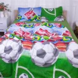 Комплект постельного белья Ranforce Elite 17-0587 Football 2х143х210 см мультиколор MirSon