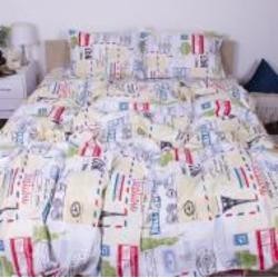 Комплект постельного белья Ranforce Elite 17-0592 New-York 2х160х220 см мультиколор MirSon