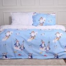 Комплект постельного белья Ranforce Elite 17-0619 Funny penguins 143х210 см мультиколор MirSon