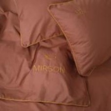 Комплект постельного белья Ranforce Elite Corner 15-1511 Federica 2х160х220 см пудровый MirSon