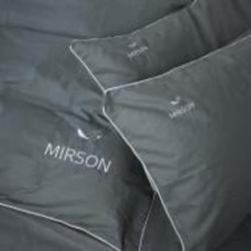 Комплект постельного белья Ranforce Elite Corner 16-7000 Green Grey 2х143х210 см серо-зеленый MirSon