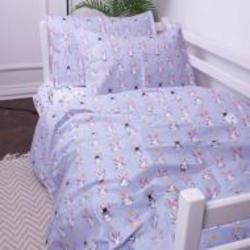 Комплект постельного белья MirSon 143х210 см Kids Time 17-0527 Bunnies Бязь разноцветный