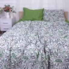 Наволочка бязь 17-0589 Dollars 50x70 см мульти MirSon
