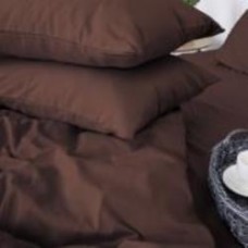 Наволочка Satin Premium 0211 Cacao 60x60 см шоколадный MirSon