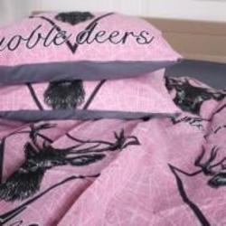 Наволочка Ranforce Elite 17-0516 Noble deers pink 45x45 см мульти MirSon