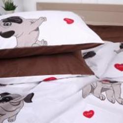 Наволочка Ranforce Elite 17-0566 Pug-dog 50x50 см мульти MirSon Наволочка Ranforce Elite 17-0566 Pug-dog 50x50 см мульти MirSon