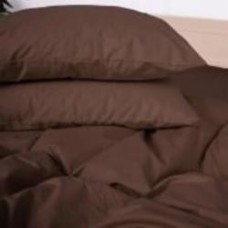 Наволочка Ranforce Elite 19-1217 Chocolate Perla 70x70 см шоколадный MirSon