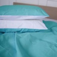 Наволочка Ranforce Elite White-mint (11-2107+11-2208) 40x40 см белый/мятный MirSon