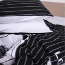 Наволочка бязь 17-0028 Beltrao 40x40 см черный/белый MirSon Наволочка бязь 17-0028 Beltrao 40x40 см черный/белый MirSon