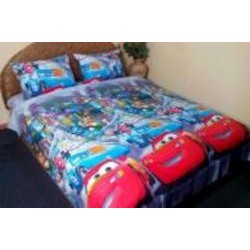 Наволочка бязь 17-0260 Red Car 40x40 см мульти MirSon