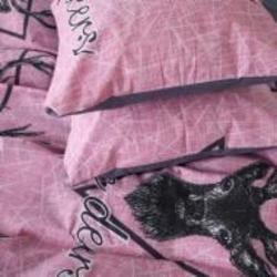 Наволочка бязь 17-0516 Noble deers pink 40x40 см мульти MirSon