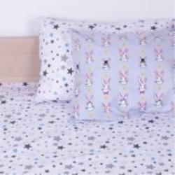 Наволочка бязь 17-0527 Bunnies 40x40 см мульти MirSon