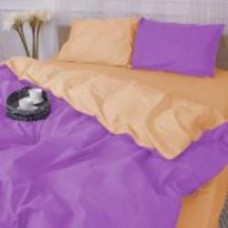 Наволочка бязь Christiano (13-1027+16-3310) 40x40 см оранжевый/розовый MirSon