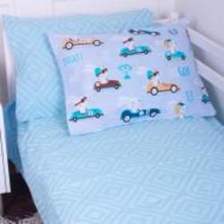 Наволочка бязь Kids Time 18-0008 Bunny Races 40x60 см мульти MirSon Наволочка бязь Kids Time 18-0008 Bunny Races 40x60 см мульти MirSon