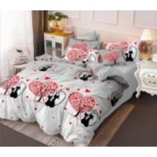 Наволочка бязь 17-0441 Cat love 50x70 см мульти MirSon