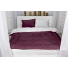 Наволочка велюр Winter Frost 28-0001+28-0002 Aster Velvet 40x40 см фиолетовый/белый MirSon