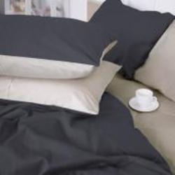 Наволочка Satin Premium 0001+0240 Dulness 40x60 см молочный/серый MirSon