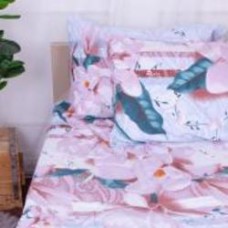 Наволочка сатин 22-1284 Spring flowering 40x40 см мульти MirSon