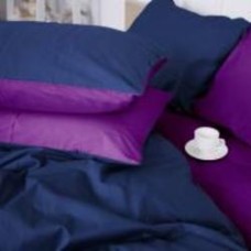 Наволочка Satin Premium 3220+4052 Orchid 60x60 см фиолетовый/синий MirSon