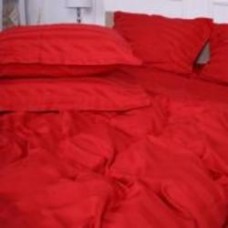 Наволочка Satin Jacquard Aldo 50x50 см бордовый MirSon