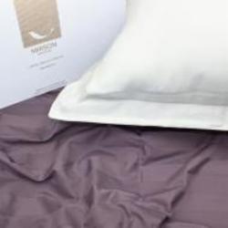 Наволочка сатин Gaell Duet 40x40 см молочный/серый MirSon Наволочка сатин Gaell Duet 40x40 см молочный/серый MirSon