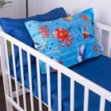 Наволочка сатин Kids Time 22-1314 Cerulean 40x60 см мульти MirSon