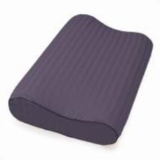 Наволочка Satin Stripe №10021 30-0011 Gray (высота 12 см) 43x59 см серый MirSon