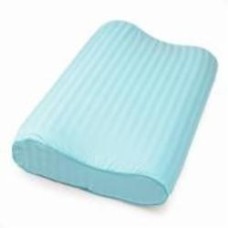Наволочка Satin Stripe №10024 30-0015 Green Wave (высота 12 см) 43x59 см салатовый MirSon