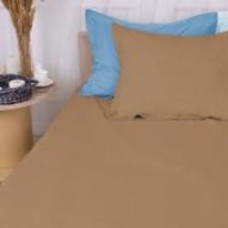 Наволочка поплин Poplin Line 015+067 Kimberly 40x60 см синий/коричневый MirSon