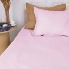 Наволочка поплин Poplin Line 018+015 Huskar 40x60 см розовый/коричневый MirSon